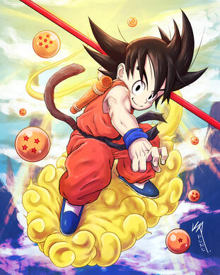 Kid Goku - Dragon Ball